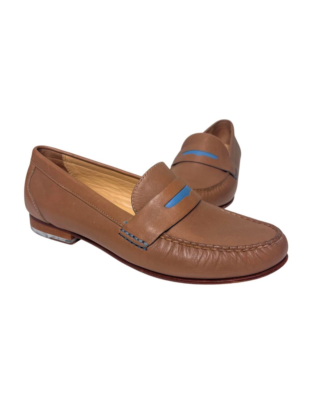 Cole Haan City Penny Loafer Brown Leather 8